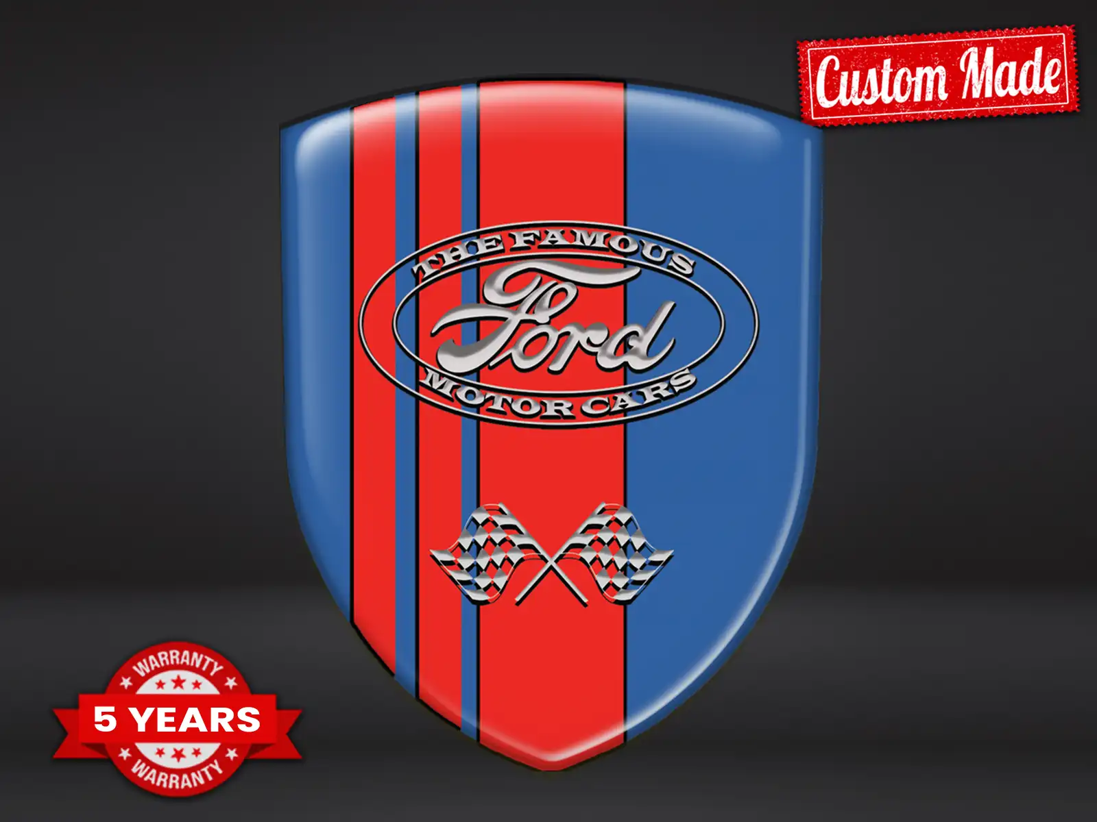 Ford Vitre Arrière Auto Sport Tuning Étoile